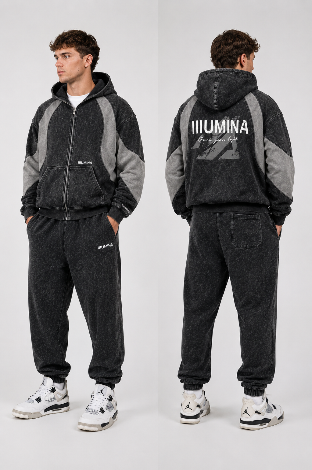 Zip-up hoodie
