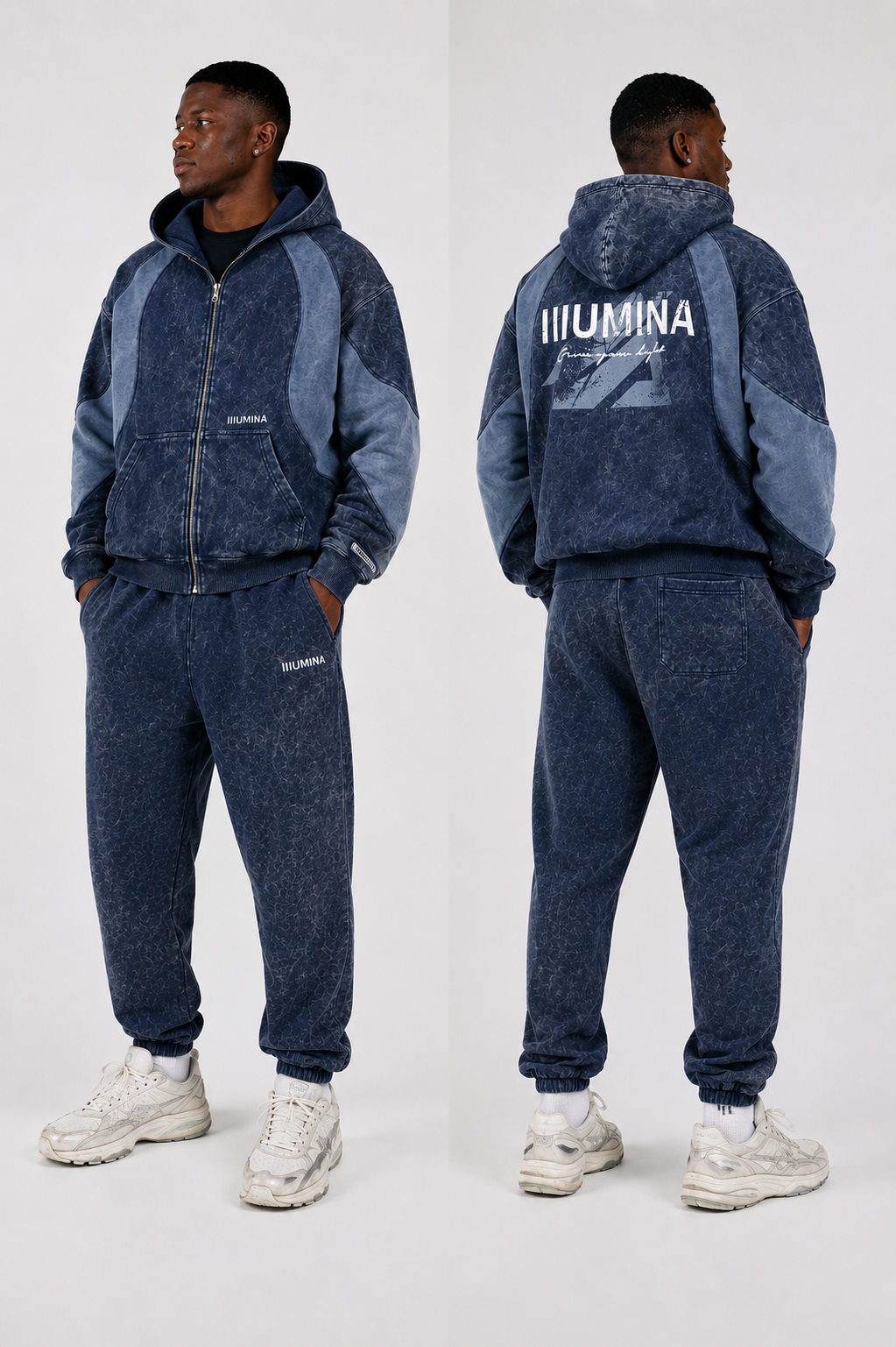 Zip-up hoodie
