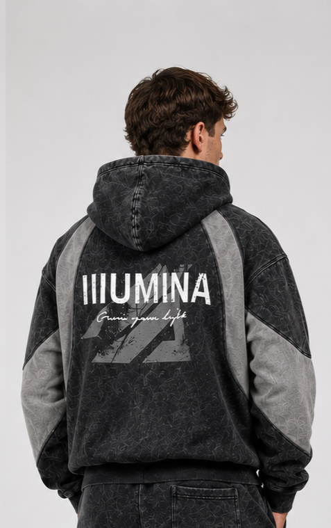 Zip-up hoodie