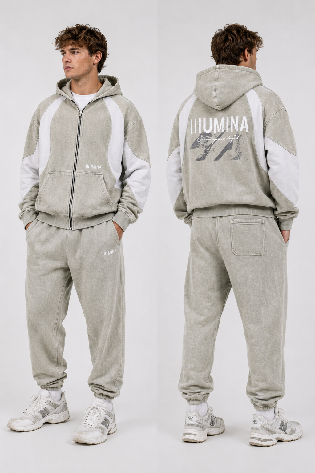 Zip-up hoodie