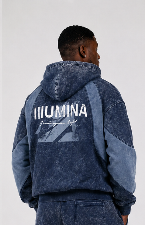 Zip-up hoodie