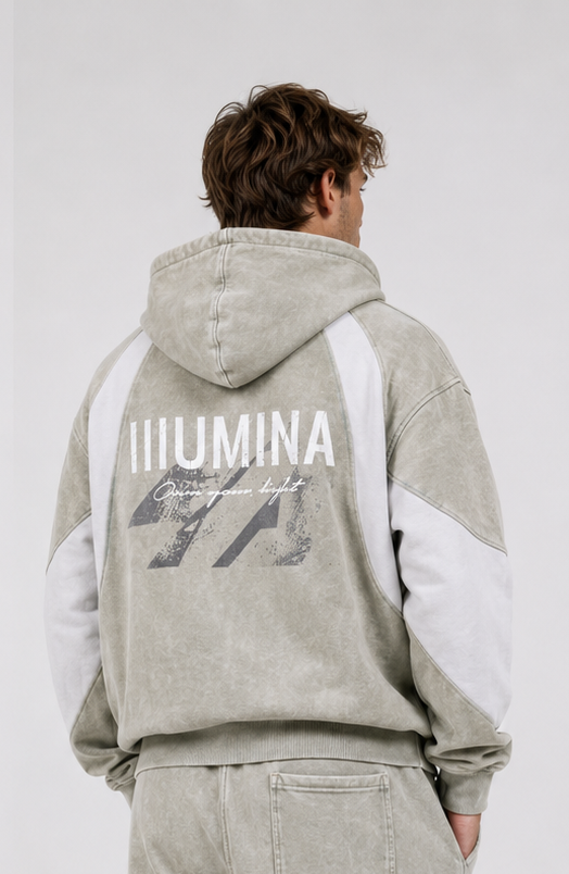 Zip-up hoodie